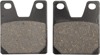 Rear Organic Brake Pads - For 98-01 Yamaha YZF R1 YZF R7