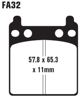 Standard Organic Brake Pads