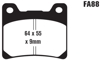 Standard Organic Brake Pads