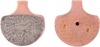 Front Sintered Double-H Brake Pads - Replaces H-D # 43063-83 - 83C