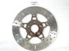 Polished Floating Brake Rotors - 5 Button Floating Brake Rotor - Polished Center Front Set