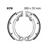 Standard Organic Brake Shoes - Mz Saxon Country 500