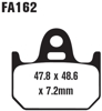 Standard Organic Brake Pads