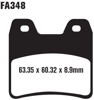 Standard Organic Brake Pads