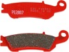 Carbon X Organic Front Brake Pads - For 18-22 WR250F, 16-20 WR450F, 08-20 YZ125/250/450/F