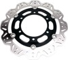 Front VEE Style Brake Rotor - Black Center