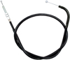 Black Vinyl Clutch Cable - For 99-02 Suzuki SV650