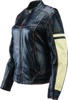 Dame Vintage Leather Jacket Black Womens - Small