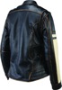 Dame Vintage Leather Jacket Black Womens - Small