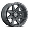 ICON Rebound 17x8.5 5x5 -6mm Offset Double Black Wheel