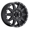 MR301 The Standard 17x7.5 +50mm Offset 6x130 84.1mm CB Matte Black Wheel