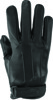 Kuryakyn Laredo Leather Gloves Women's 2XL Black - Women's leather gloves, size 2XL, black