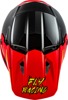 Fly Racing Youth Kinetic Surge Helmet Black/Red/Yellow YM - Youth Medium helmet in Black/Red/Yellow