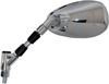 Left Mirror Replacement - Chrome/Black - For 09+ 1700 V-Max