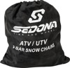 11 V-Bar ATV/UTV Tire Snow Chains SZ "D" - Pair - Fits Most Oversize 27", 28", & Some 30" Tires