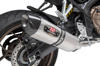 R-77 Race Stainless Steel Full Exhaust Carbon Fiber Cap - For 19-20 Honda CB650R & 14-18 CB650F