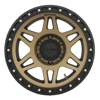 MR312 17x9 -12mm Offset 6x5.5 106.25mm CB Bronze/Black Street Loc Wheel