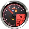 Silver Bezel Tnt-B Multi-function Speedo & Tach Gauge - For 15-up Yamaha Bolt