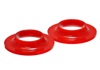 Universal 2 1/8in ID 4 1/8in OD 13/16in H Red Coil Spring Isolators (2 per set)