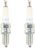 2 Pack DCPR7E Standard Spark Plug, Terminal Nut