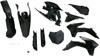 Full Plastic Kit - Black - Fits Many 13-14 KTM 125-450