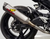 Titanium Slip On Exhaust - For 18-23 Kawasaki Ninja 400