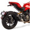 MGP Growler Carbon Fiber Slip On Exhaust - Ducati Monster 821/1200/1200S