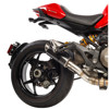 MGP Growler Carbon Fiber Slip On Exhaust - Ducati Monster 821/1200/1200S