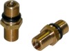 Brass Rear Shock Schrader Air Valve w/ O-Ring - M8 x 1.25 - For 06+ YZ w/ KYB Shock