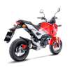 LV-10 Black Ed. Stainless Steel Full Exhaust - For 17-20 Honda Grom MSX125