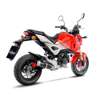 GP Corsa Carbon Fiber Full Exhaust - For 17-20 Honda Grom MSX125