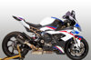 Tech1 Carbon Fiber Slip On Exhaust - For 20-23 BMW S1000RR