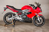 Black GP Slip On Exhaust - For 09-11 Kawasaki Ninja 650