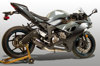 Street Slayer Carbon Fiber Full Exhaust - For 09-25 Kawasaki ZX6R