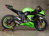 Street Slayer Titanium Full Exhaust w/ Carbon Fiber Tip - For 09-25 Kawasaki ZX6R