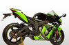 Black GP19 Slip On Exhaust - For 16-20 Kawasaki ZX10R