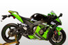 Black GP19 Slip On Exhaust - For 16-20 Kawasaki ZX10R