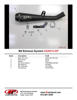 Black GP Slip On Exhaust - For 11-15 Kawasaki ZX10R