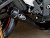 Black GP Slip On Exhaust - For 11-15 Kawasaki ZX10R