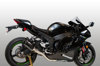 Tech1 Carbon Fiber Slip On Exhaust w/ Titanium Link Pipe - For 21-24 Kawasaki ZX10R