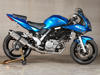 Titanium Slip On Exhaust - For 03-10 Suzuki SV650