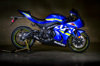 Black GP Full Exhaust w/ Titanium Tubing - For 17-24 Suzuki GSXR1000