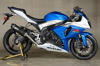 Carbon Fiber Full Exhaust w/ Stainless Tubing - For 09-11 Suzuki GSXR1000