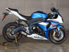 Street Slayer Titanium Full Exhaust w/ Stainless Tubing - For 12-16 Suzuki GSXR1000