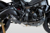 GP19 Full Exhaust - Black Muffler w/ Stainless Steel Head Pipes - For 16-23 Suzuki GSXS1000 & 2020 Suzuki Katana