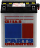 Heavy-Duty Battery 12V 12Ah - Replaces YB12A-B