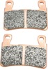 Race Use Only Sintered Brake Pads - For 99-17 Honda CBR Kawasaki ZX6R