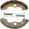 Grooved Organic Brake Shoes - For 86-89 Honda TRX350