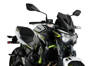 Naked New Gen Sport Windscreen - Dark Smoke - For 20-21 Kawasaki Z650