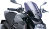 Naked New Gen Touring Windscreen - Dark Smoke - For 11-13 Ducati Diavel